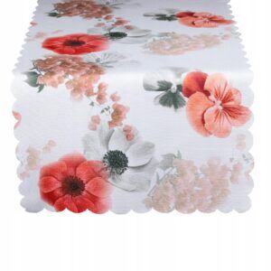 Bieżnik na stół serweta plamoodporny anemon