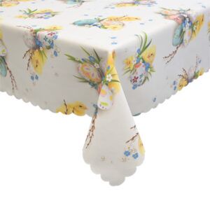 Obrus plamoodporny na stół wielkanocny